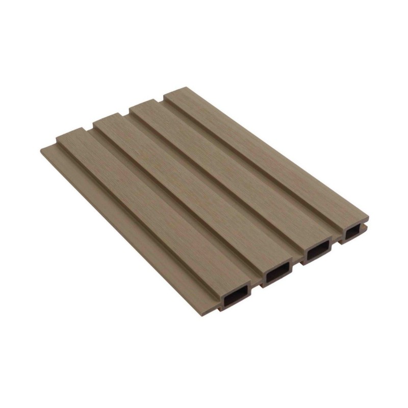 Stylish WPC Tongue and Groove Fence - SAYRUO