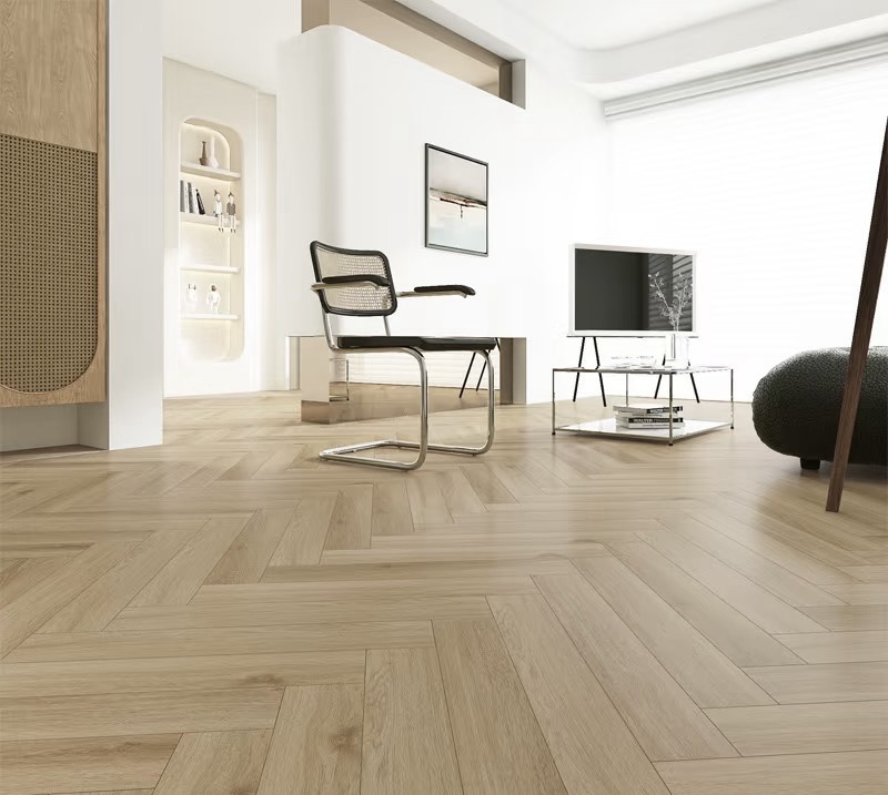 Elevate Your Living Room with Herringbone SPC Flooring: Style, Durability, and Ease