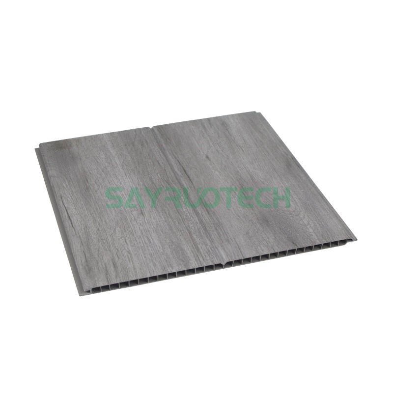 PVC Wood Grain Wall Panel for Bathroom Kitchen Living Room Interior Decoration - SAYRUOTECH