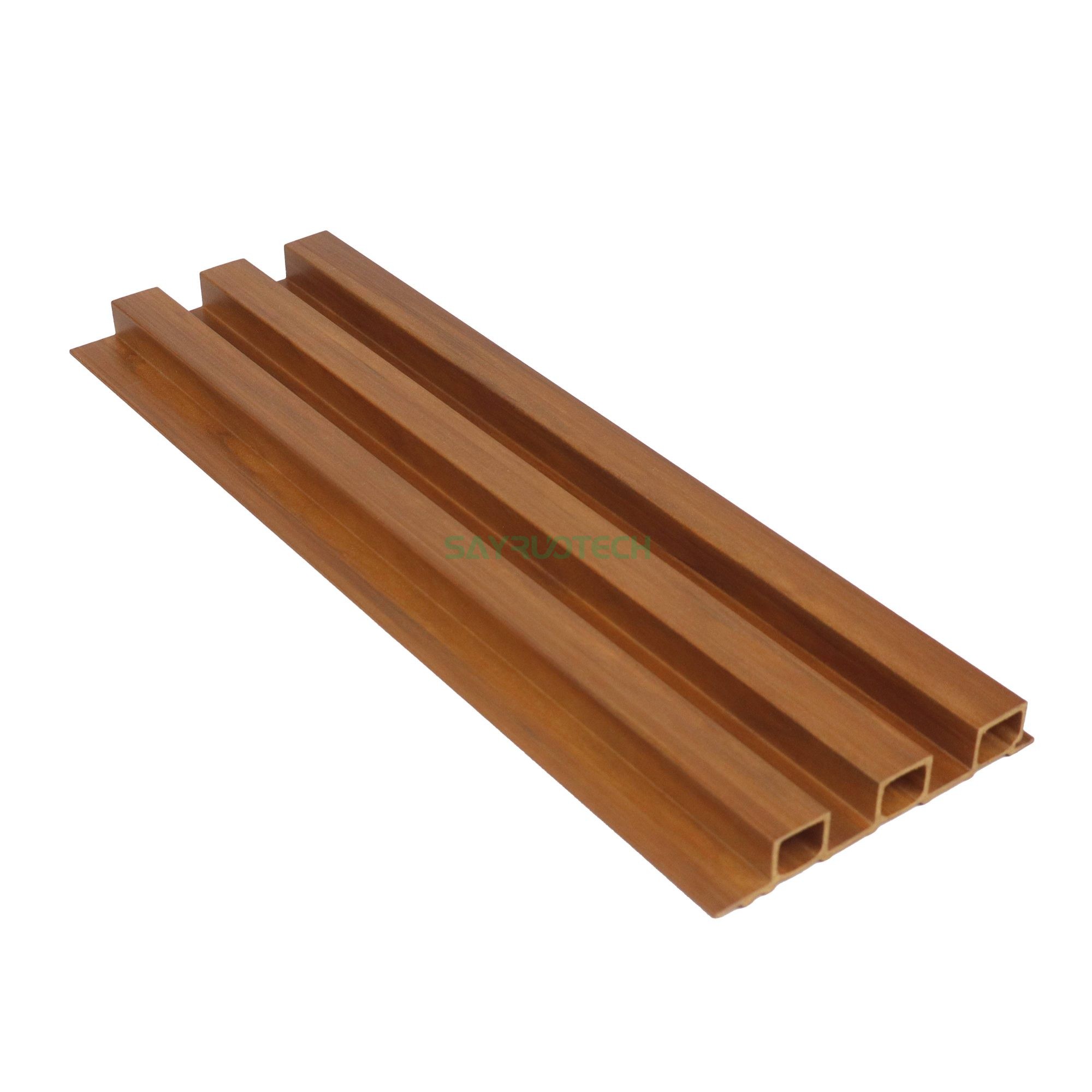 PVC Wall Panels with Wood Grain Texture for outdoor Decoration - SAYRUOTECH