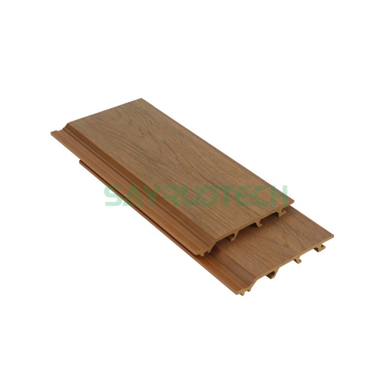 Wood Grain PVC Wall Panels for outdoor Decoration - SAYRUOTECH